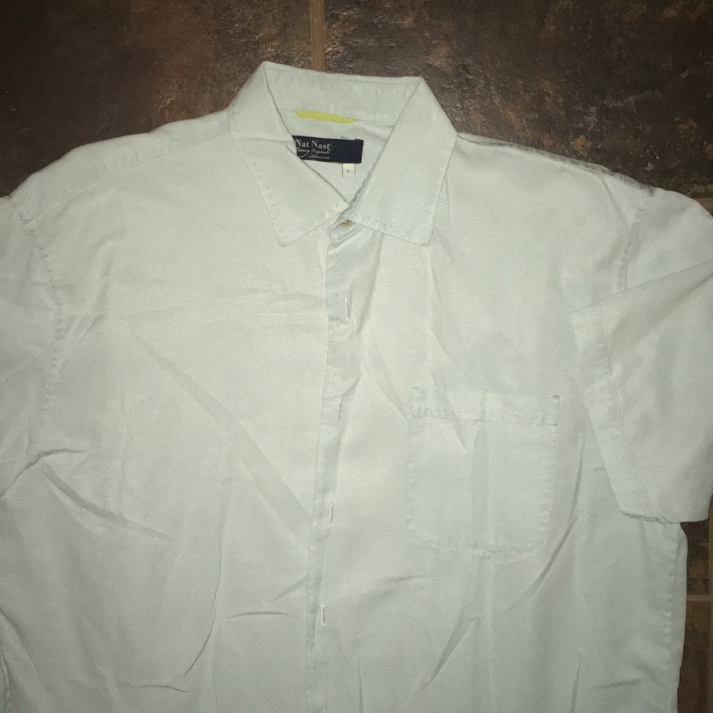 Nat Nast Men’s Short Sleeve button down.